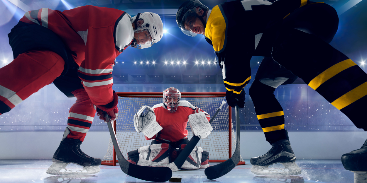 jugadores de hockey